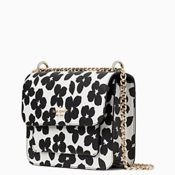 Kate Spade remi graphic blooms flap chain crossbody - Picture 9 of 16